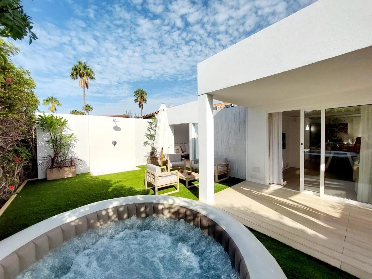 Bungalow De Diseno Hidromasajes Terraza Y Piscina. ซานบาร์โตโลเม ภายนอก รูปภาพ
